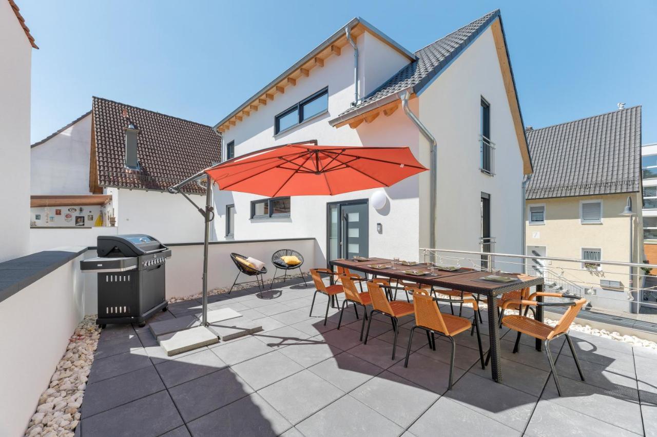 Golden Home With Barbecue, Yoga, Football Table Sinsheim Zewnętrze zdjęcie